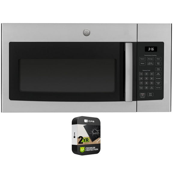 General Electric GE 1.6 Cu. Ft. Over-the-Range Microwave Oven Stainless Steel, JVM3160RFSS