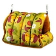 thumbnail image 1 of Transemion Large Birds Hut Soft for Lovebirds Parakeets Cockatoo Spacious and Snug Yellow L 1Set, 1 of 5