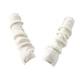 thumbnail image 2 of Calentadores de brazos de punto para clima frío, calentadores de muñecas de moda, estilo japonés blanco, 2 of 9