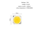 thumbnail image 1 of Chip de foco de matriz LED regulable, 5W, 7W, 12W, 18W, 24W, 30W, 36W, para el hogar COB, alto brillo, no necesita controlador, 1 of 4