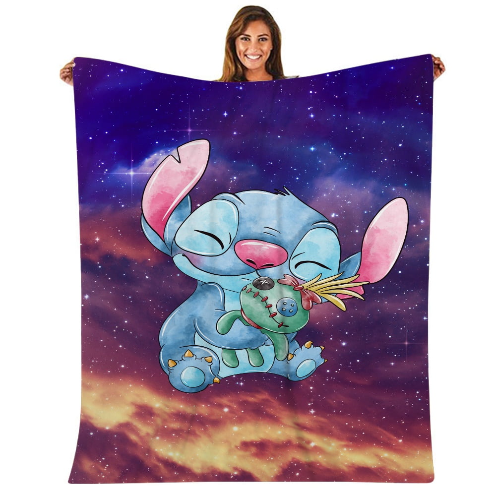 Stitch blanket walmart hotsell