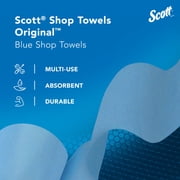 Scott Multi-Purpose, Shop Towel, 2 Rolls, 55 Sheets Per Roll (110 Total Sheets)