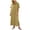 A36-Yellow, variant on Sokhug Womens Maxi Shirt Dress Cotton Blend Short Sleeve Button Down Dress with Pockets Side Split Loose Casual Dresses