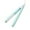 Blue, variant on Mini Hair Curler, Ceramic Mini Hair Curler Straightener, 2 in 1 Mini Curling Wand Flat Hair Straightener, Portable Mini Curling Iron 1/2 Inch Barrel Short Hair Bangs, Gentle On Hair