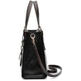 thumbnail image 3 of CoCopeaunts Top Handle Handbag for Women Soft Faux Leather Shoulder Bag Large Capacity Crossbody Bag Retro Satchel, 3 of 7