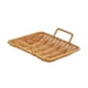 thumbnail image 4 of Bandeja tejida para servir, multiusos, decorativa, cuadrada, para el hogar, con asa para alimentos Pequeño, 4 of 9
