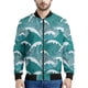 thumbnail image 4 of Chaquetas con estampado 3D de olas del océano vintage, ropa para hombre, sudadera holgada de primavera, chaqueta bomber informal con cremallera, ropa de calle, abrigo, 4 of 5
