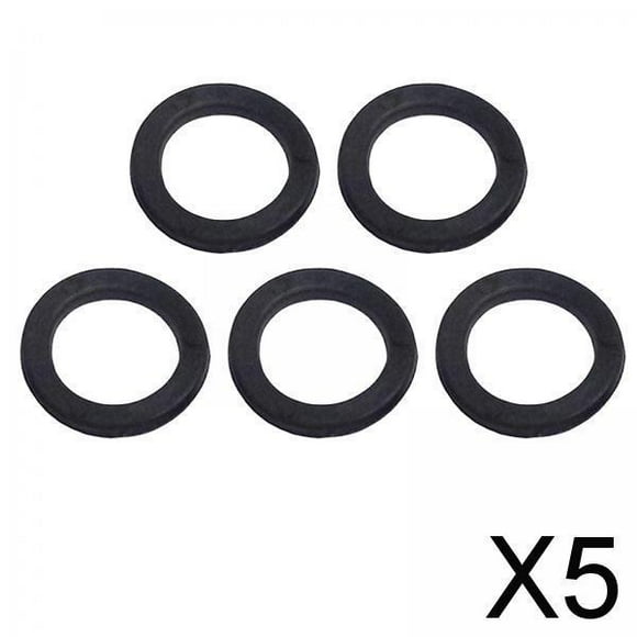 Colaxi 5x 2.5cm Weight Bar Washer Weight Lifting Set of 5 Pieces Weight Clips Fitness Workout Barbell Nut Gasket O Rings Washer Seal for Barbell Clips