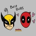 thumbnail image 2 of Men's Marvel: Deadpool & Wolverine Best Bubs Sketch Portraits Graphic T-Shirt, 2 of 5