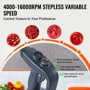 KFFKFF Professional Stick Blender, 350W Robust Handheld Mixer, 16'' Adjustable Speed Control with Stainless Steel Blade, Versatile Hand Mixer for Soups, Sauces, and Creamy Mashed Potatoes