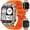 Orange, variant on K57P Smart Watches for Men (Make/Answer Call) 1.96" Large Screen Rugged Smartwatch with 100+ Sport Modes Outdoor Watch Compatible with iOS Android, 1pc