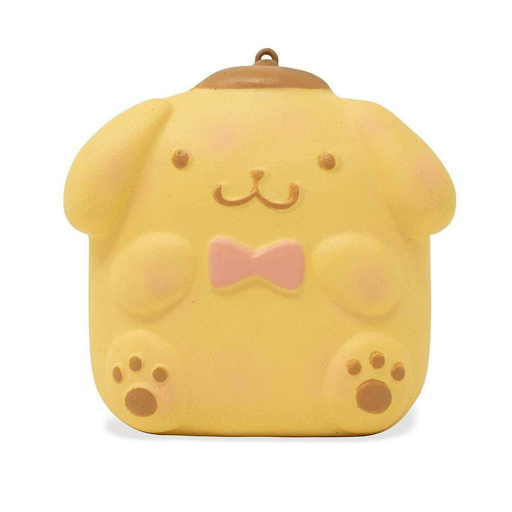 Hamee Squishies (Sweet Roll Series - Pompompurin) Sanrio Hello Kitty Friends Slow Rising Squishy