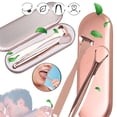 thumbnail image 2 of 2PCS Tongue Cleaner Stainless Steel Tongue Scraper Oral Care Tool with Case, 2 of 8