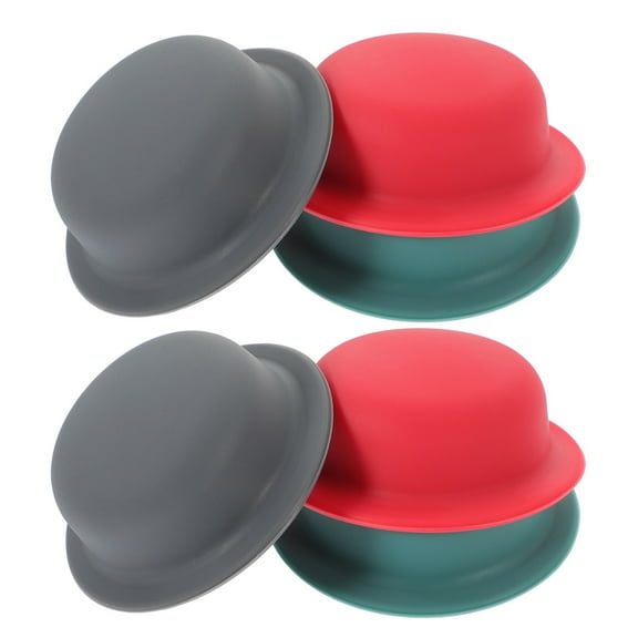 Beaupretty 6Pcs Insulated Silicone Hands AntiSlip Grip for Hot Pots and Pans