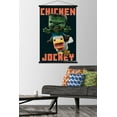 thumbnail image 2 of A Minecraft Movie - Chicken Jockey Wall Poster with Magnetic Frame, 22.375" x 34", 2 of 5