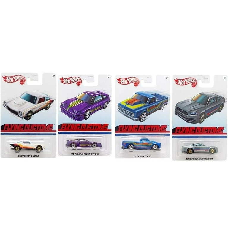 Hot Wheels Exclusive Flying Customs Series Complete Set of 8