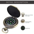 thumbnail image 3 of Pocket compass, hiking compass for travelling, camping, walking, 3 of 5