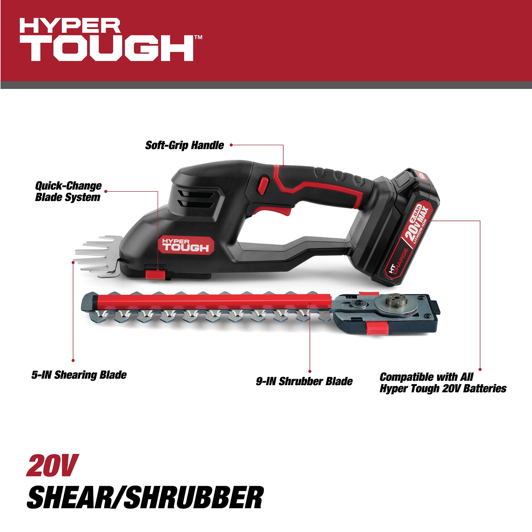 20V Max* Powerconnect 3/8 In. Cordless Shear Shrubber Kit