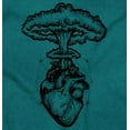 thumbnail image 2 of Heart Nuclear Explosion Symbolic Men's Graphic T Shirt Tees Brisco Brands 3X, 2 of 6