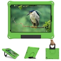 Allytech iPad 10.2" Case 9th Generation 2021, iPad 8th/7th Generation 2020/2019 Case for Kids Children, Shockproof Handle Stand Kids Friendly Pen Holder Case for iPad 10.2"/Air 3/Pro 10.5", Green