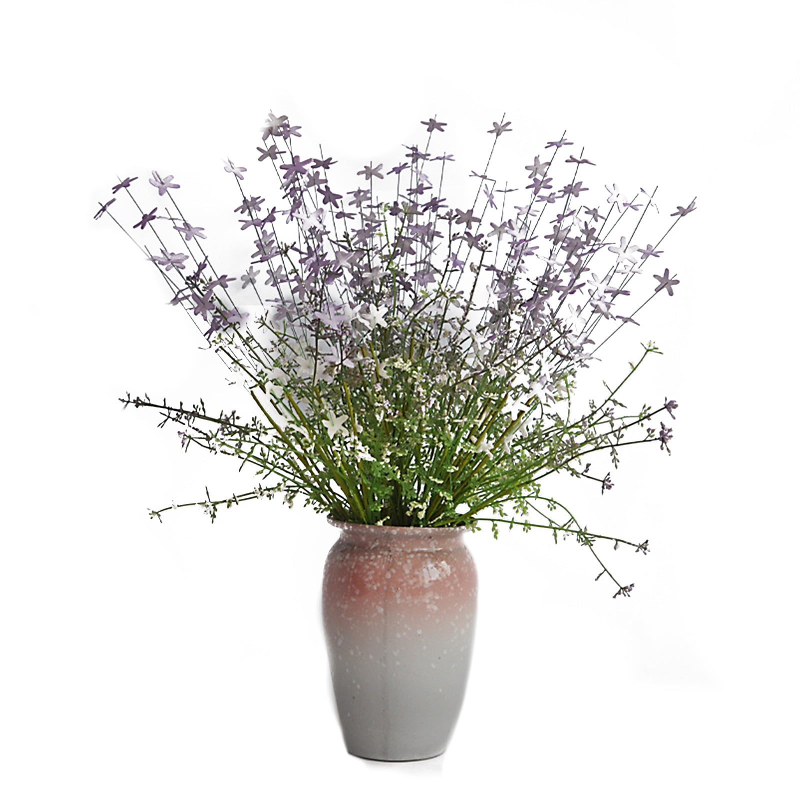 New Faux Grass In pot Decorative Artificial Spring Flowers 50cm