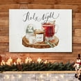 thumbnail image 3 of wall26 Canvas Print Wall Art Christmas Snowglobe Mulled Wine Celebrations &amp; Holidays Decorative Illustrations Modern Art Scenic Colorful Multicolor Warm for Living Room, Bedroom, Office - 24&quot, 3 of 5