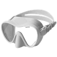 thumbnail image 2 of (2 pack) U.S. Divers Adult Tropic Snorkel Mask (White), 2 of 8