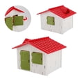 thumbnail image 3 of Mini casa de campo en miniatura para manualidades, para Micro paisaje, patio, bonsái, modelo de construcción, de arena, diseño de casa de muñecas Estilo A Macarena Juguetes de casa en miniatura, 3 of 8