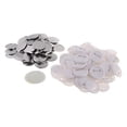 thumbnail image 3 of KLKCMS 100 Pcs Fournitures de Fabrication de Boutons Rondes pour Machine à Boutons Cadeaux S S, 3 of 9
