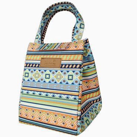 Keep Warm Insulation cover Travel Office Refrigerated Bag Lunch bag Handbag men and women I