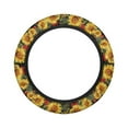 thumbnail image 7 of ZUXONGSY Sunflower Golf Cart Steering Wheel Covers Club Car Steering Wheel Cover 13 Inch Golf Cart Steering Wheel Protector Cover Fashion Steering Wheel Cover Auto Golf Cart Accessories Decor, 7 of 7