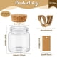 thumbnail image 2 of Botellas de vidrio OurWarm Mini frascos de 50 ml con corcho, paquete de 12, 2 of 8