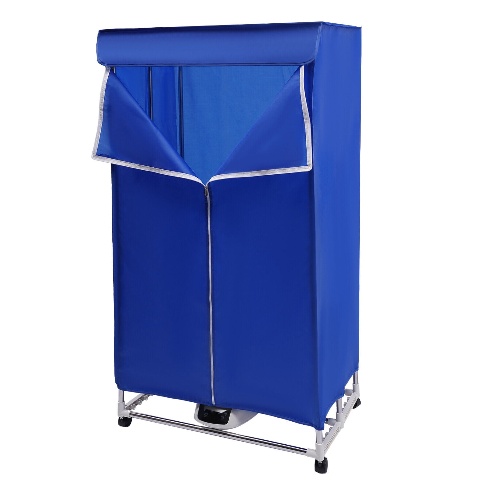Blue Electric Clothes Dryer Portable Mini Dryer Machine Clothes Quick Heater 1200W For Homes, Apartments