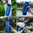 thumbnail image 6 of 650ml Camp Survival Water Filter Filtration Bottle, Sports Water Purifier Bottle, 6 of 9