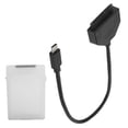 thumbnail image 3 of USB 3.0 Hard Drive Cable, 2.5in Type C  Adapter External Stable Data Transfer with Protection Box for Laptop for HDD for Windows98SE ME 2000 XP 7/8/10 Red,White,Green,Blue,Gray, 3 of 7