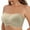 Coffee, variant on Uooqdmx Bras for Women Strapless Bra Comfortable and Summer Strapless Non Slip Gathering and No Thin and Anti Glare Bra Bralettes for Women White M