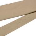 thumbnail image 4 of Jacob Alexander Men's Solid Color Pre-Tied Clip-On Uniform Neck Tie with Buttonholes - Regular 20 inch - Tan, 4 of 6