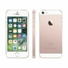 Restored Apple iPhone SE 64GB Verizon + GSM Unlocked Smartphone AT&T T-Mobile - Rose Gold (Refurbished)