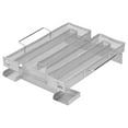 thumbnail image 4 of Plateau à Fumoir, Tube de Cuisson Extérieur en Forme de m Résistant à la Chaleur avec 2 Poignées Relevables pour Barbecue, 4 of 8