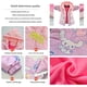 thumbnail image 5 of Anime Sanrioed Kuromi Cinnamoroll Plush Polarized Jacket Kid Kawaii Hooded Cartoon Casual Top Girl Warm Outdoors Windbreakerwarm, 5 of 5