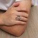 thumbnail image 2 of Anillo pirata de pulpo antiguo punk de acero inoxidable para hombres y mujeres, el tamaño se puede ajustar en pequeños incrementos, 2 of 4