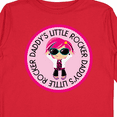 thumbnail image 4 of Inktastic Daddys Little Rocker Girl Girls Long Sleeve Toddler T-Shirt, 4 of 5