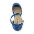 thumbnail image 5 of Victoria K Women's Basket Weave With Braid Straps Ballerina Flats, 5 of 5