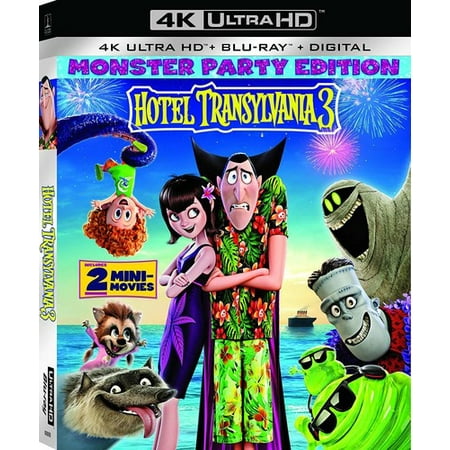 Hotel Transylvania 3: Summer Vacation (4K Ultra HD + Blu-ray + Digital (Best Family Summer Vacation Spots In New England)