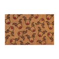thumbnail image 1 of Christmas Floral Welcome Cane Christmas Tree Light String Deer Door Mat Floor Mat, 1 of 1