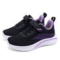 thumbnail image 2 of Kids' Breathable Mesh Sneakers - Lightweight Running Shoes with Color Matching Lace-Up, Summer Comfort Fit,for Size 1.5, 2 of 9