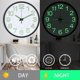 thumbnail image 4 of Reloj de pared de 30 cm, fijo, silencioso, de cuarzo luminiscente, moderno., 4 of 5