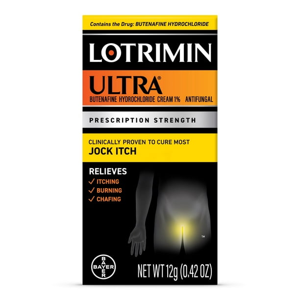 Lotrimin Ultra Extra Strength Jock Itch Antifungal Treatment Cream, 12G