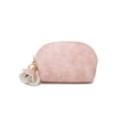 thumbnail image 1 of Qarigey Cartera para niñas PU flor borla colgante llavero documento moneda almacenamiento monedero portátil viaje tarjeta de crédito bolsillo negro Carteras Rosado Qarigey AP011556-04, 1 of 6