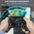 thumbnail image 5 of UHM X360 Controller Wireless for Xbox 360/Xbox 360 Slim,2.4GHz Gamepad Remote Joystick Wireless PC Gaming Controller for PC Windows 10/8/7 with Receiver,Gray (NOT for Xbox/Xbox One), 5 of 7